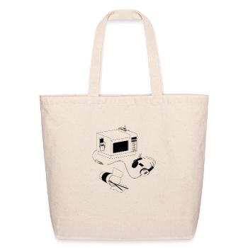 Gate Minimal Phonewave - Eco-Friendly Cotton Tote - natural - Front