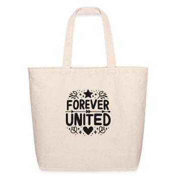 Forever United - Eco-Friendly Cotton Tote - natural - Front