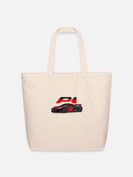 Mclaren p1 - Eco-Friendly Cotton Tote - natural