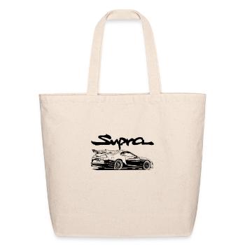 Toyota Supra - Eco-Friendly Cotton Tote - natural - Front