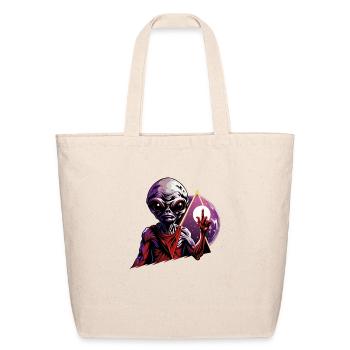 IlluminET55 - Eco-Friendly Cotton Tote - natural - Front