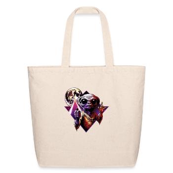 IlluminET89 - Eco-Friendly Cotton Tote - natural - Front