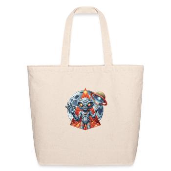 IlluminET107 - Eco-Friendly Cotton Tote - natural - Front