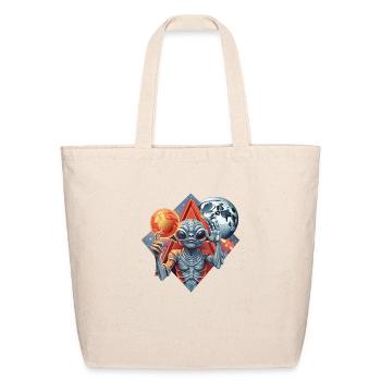 IlluminET100 - Eco-Friendly Cotton Tote - natural - Front