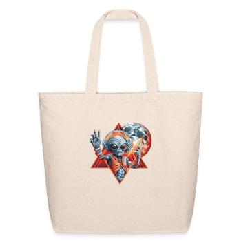 IlluminET105 - Eco-Friendly Cotton Tote - natural - Front