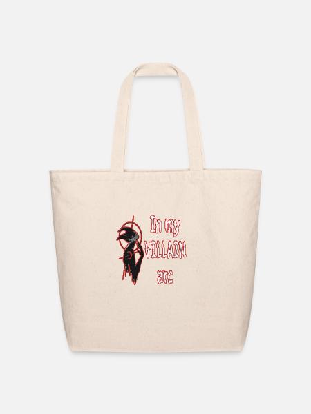 VILLAIN - Eco-Friendly Cotton Tote - natural