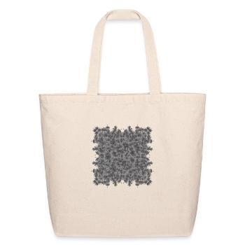 Frosted Leaf Canopy - Eco-Friendly Cotton Tote - natural - Front