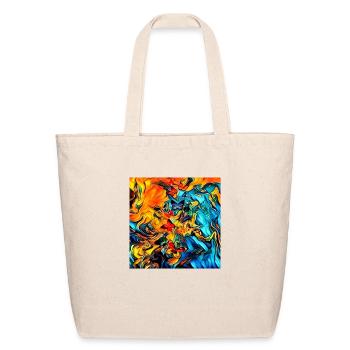 Flight of the Butterflies - Eco-Friendly Cotton Tote - natural - Front