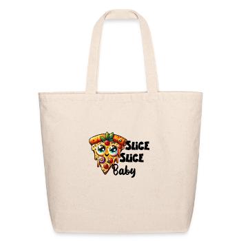 SLICE SLICE BABY - Eco-Friendly Cotton Tote - natural - Front