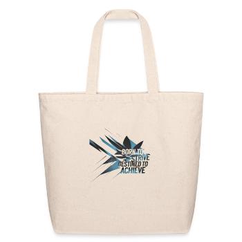 Strive to Achieve - Eco-Friendly Cotton Tote - natural - Front