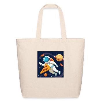 Slice of the Galaxy - Eco-Friendly Cotton Tote - natural - Front