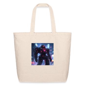 Frosted Titan - Eco-Friendly Cotton Tote - natural - Front