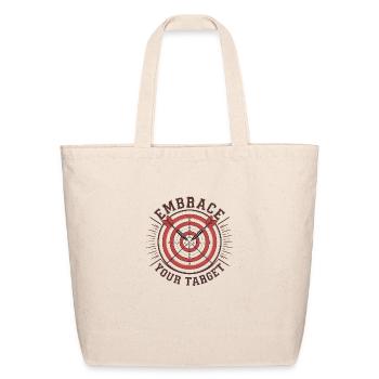embrace your target - Eco-Friendly Cotton Tote - natural - Front