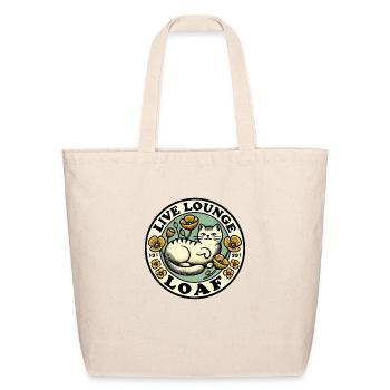 Live Laugh Loaf - Eco-Friendly Cotton Tote - natural - Front