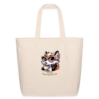 Sarcasm - Eco-Friendly Cotton Tote - natural - Front