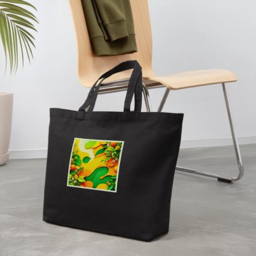Fresh Citrus Summer Vibes Art - Eco-Friendly Cotton Tote
