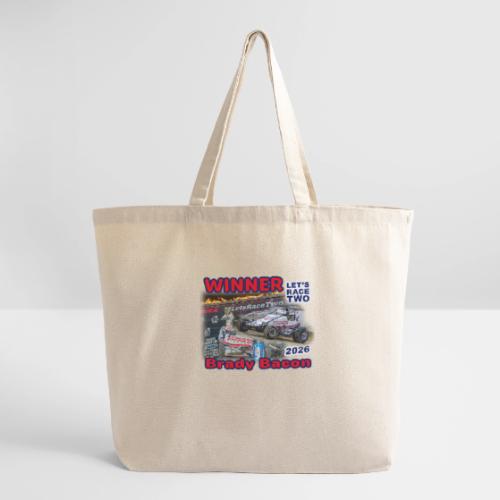 Brady Bacon #LetsRaceTwo Winner - Eco-Friendly Cotton Tote