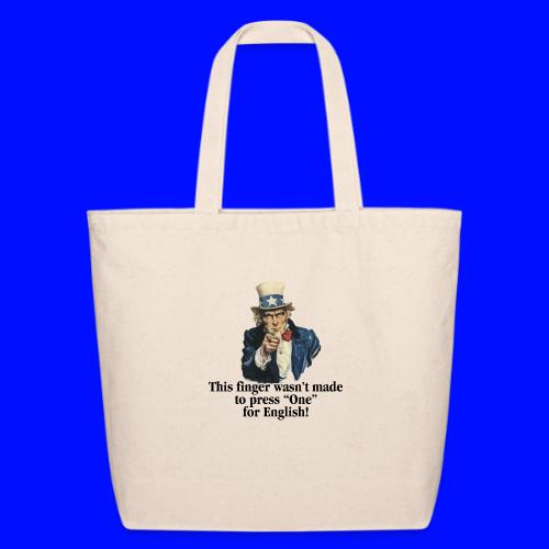 Uncle Sam - Finger - Eco-Friendly Cotton Tote