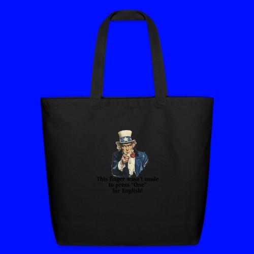 Uncle Sam - Finger - Eco-Friendly Cotton Tote