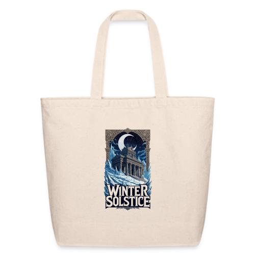 Winter Solstice Temple T-Shirt - Eco-Friendly Cotton Tote