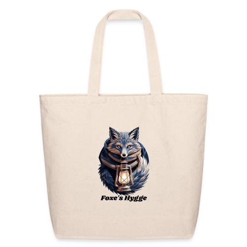 Hygge Ember Fox T-Shirt - Eco-Friendly Cotton Tote