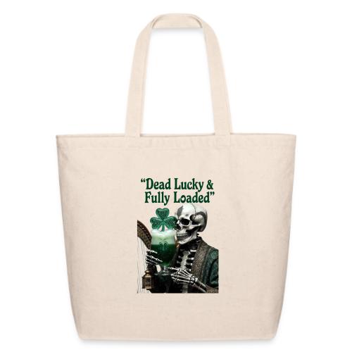 Lucky Skeleton Stout T-Shirt - Eco-Friendly Cotton Tote