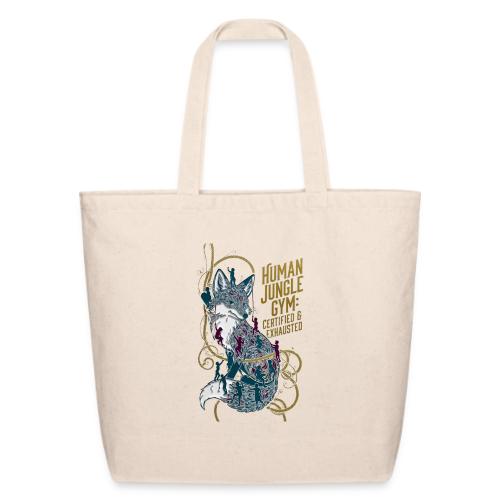 Human Jungle Gym Fox Tee - Eco-Friendly Cotton Tote