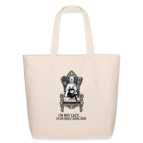 Remote Throne Procrastinator T Shirt, Dad Gift - Eco-Friendly Cotton Tote