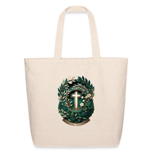 Easter Ever Green in Glory Laurel T Shirt, Gift - Eco-Friendly Cotton Tote
