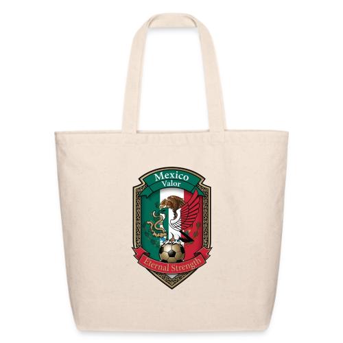 Mexico Eagle Valor T-Shirt, Pride Badge Gift - Eco-Friendly Cotton Tote
