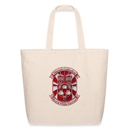 Munich Cathedral T Shirt, German Football Fan Gift - Eco-Friendly Cotton Tote