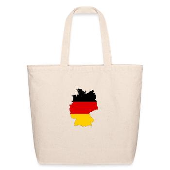 germany - Eco-Friendly Cotton Tote - natural - Front