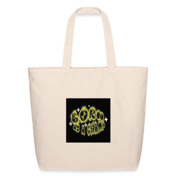  Champ Neon Glow - Eco-Friendly Cotton Tote - natural - Front