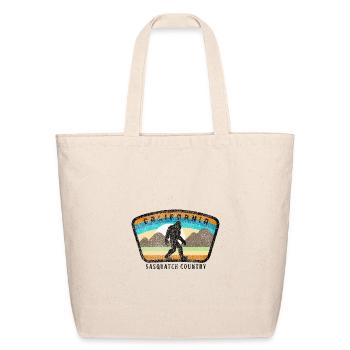 California sasquatch country - Eco-Friendly Cotton Tote - natural - Front