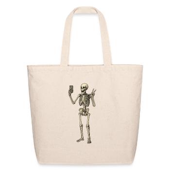 selfie - Eco-Friendly Cotton Tote - natural - Front