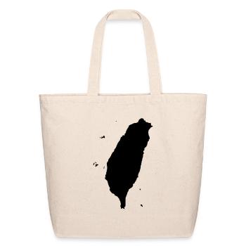 Taiwan map - Eco-Friendly Cotton Tote - natural - Front