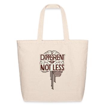 Uniquely Wired Retro Mind Tapestry - Eco-Friendly Cotton Tote - natural - Front