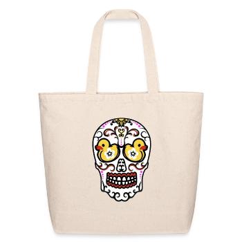 Dia De Los Duckies - Eco-Friendly Cotton Tote - natural - Front