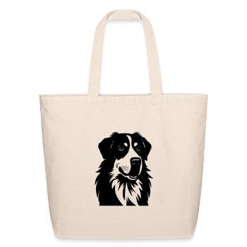 Untitled Monochrome - Eco-Friendly Cotton Tote - natural - Front
