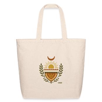 Herald Suncrest Emblem C&GI - Eco-Friendly Cotton Tote - natural - Front