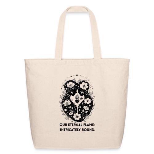 Eternal Flame of Embrace T-Shirt - Eco-Friendly Cotton Tote