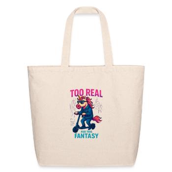 fantasy - Eco-Friendly Cotton Tote - natural - Front
