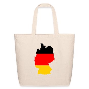 germany - Eco-Friendly Cotton Tote - natural - Front