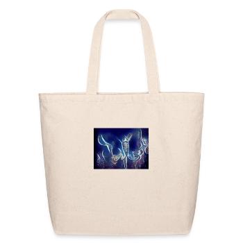 Butterfly Art - Eco-Friendly Cotton Tote - natural - Front