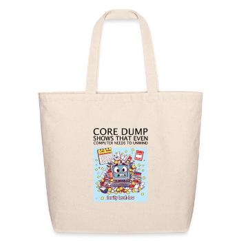 Core Dump - Eco-Friendly Cotton Tote - natural - Front