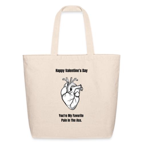 I'm Glad I Swiped Right T-Shirt | Funny Valentine - Eco-Friendly Cotton Tote