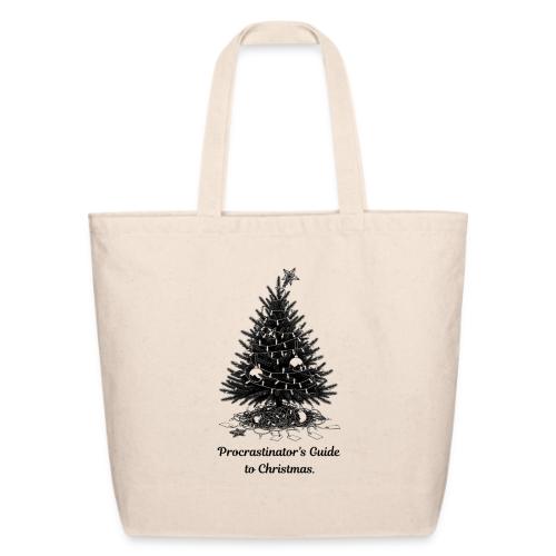 Procrastinator's Guide Christmas T-Shirt - Eco-Friendly Cotton Tote