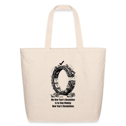 The Resolution Loop - Sarcastic New Year's T-Shirt - Eco-Friendly Cotton Tote