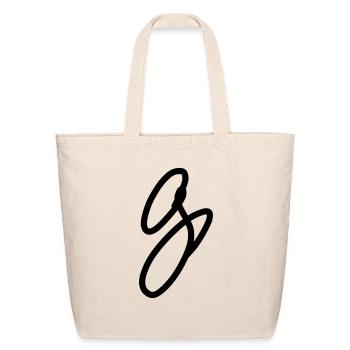 G - Eco-Friendly Cotton Tote - natural - Front