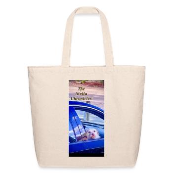 Stella Chronicles: Roadside Pup - Eco-Friendly Cotton Tote - natural - Front